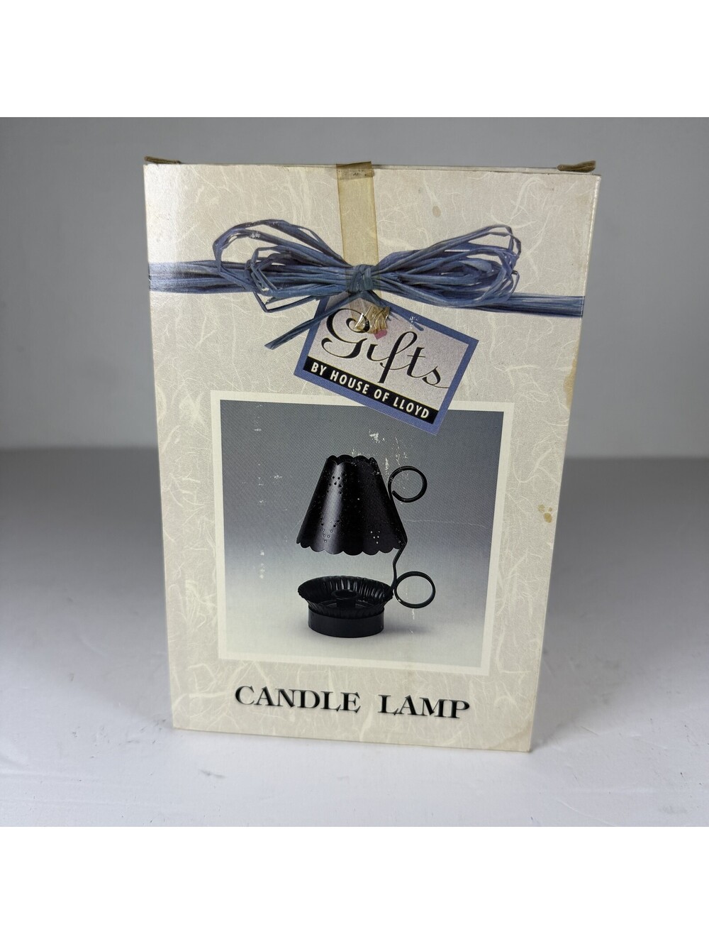 Vintage Gifts by House of Lloyd Candle Lamp Black Metal Decor S-11
